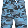 Herren Osklen Badeshorts Mit Camouflage-Print