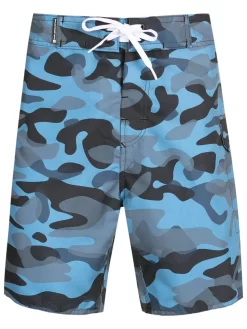 Herren Osklen Badeshorts Mit Camouflage-Print
