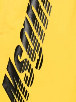 Herren MSGM Badeshorts Mit Logo-Print -Modekollektions geschäft 17991580 38033291 1000