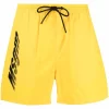 Herren MSGM Badeshorts Mit Logo-Print