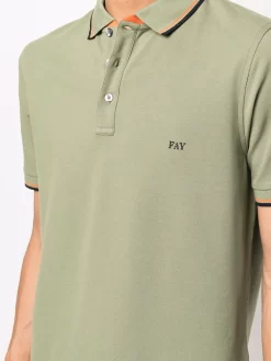 Herren Fay Poloshirt Mit Logo-Stickerei 9 Herren Fay Poloshirt Mit Logo-Stickerei -Modekollektions geschäft 17998329 38190492 1000