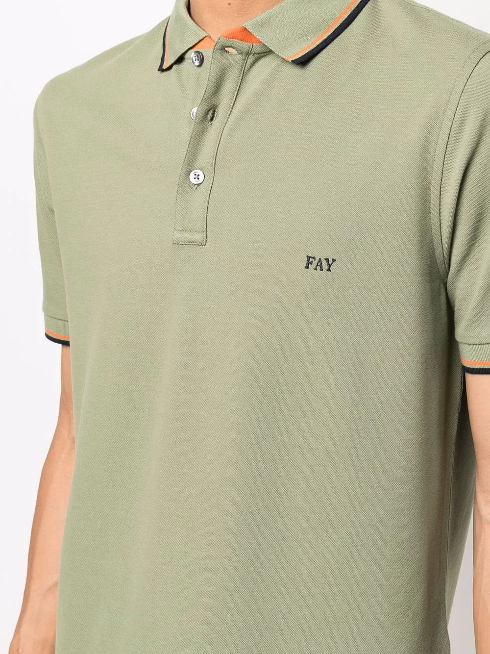 Herren Fay Poloshirt Mit Logo-Stickerei 5 Herren Fay Poloshirt Mit Logo-Stickerei – Bild 5
