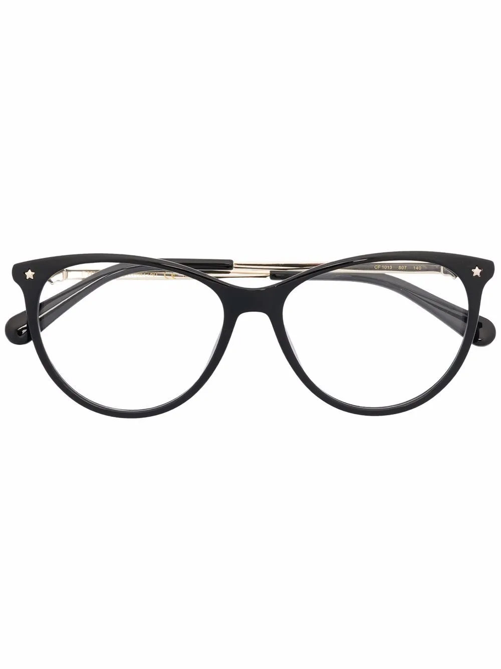Damen Chiara Ferragni Brille Mit Cat-Eye-Gestell 1 Damen Chiara Ferragni Brille Mit Cat-Eye-Gestell