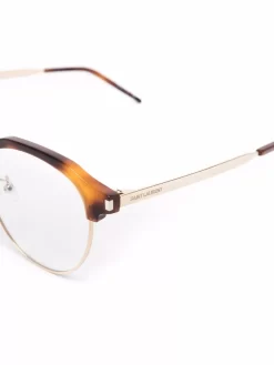 Damen Saint Laurent Eyewear Brille Mit Rundem Gestell -Modekollektions geschäft 18095286 38411959 1000