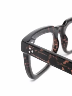 Damen L.A. EYEWORKS Eckige Brille In Schildpattoptik -Modekollektions geschäft 18096543 38844874 1000