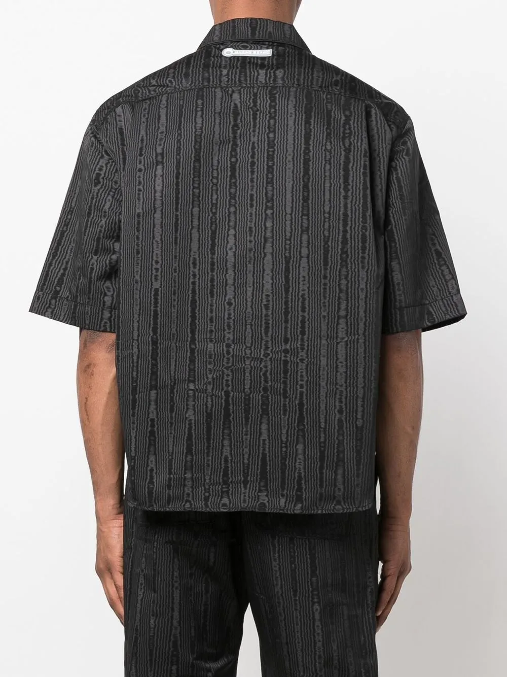 Herren Marine Serre Gestreifter Overall 4 Herren Marine Serre Gestreifter Overall – Bild 4