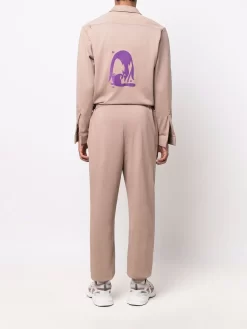 Herren STYLAND Jumpsuit Mit Pinguin-Print -Modekollektions geschäft 18147295 38533077 1000