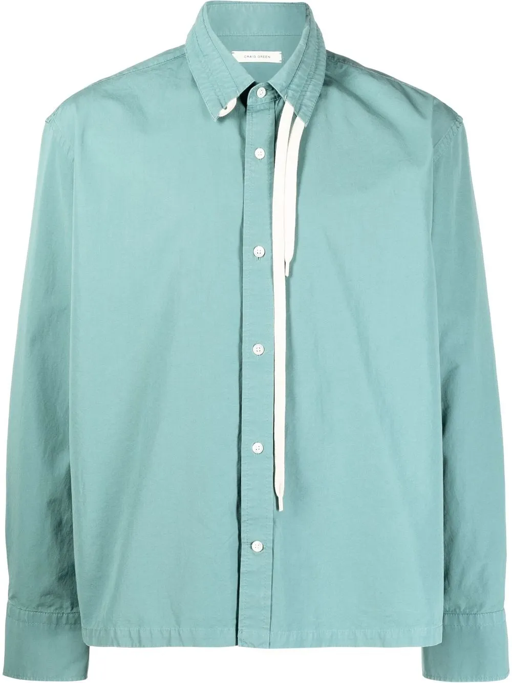 Herren Craig Green Hemd Mit Riemendetail 1 Herren Craig Green Hemd Mit Riemendetail