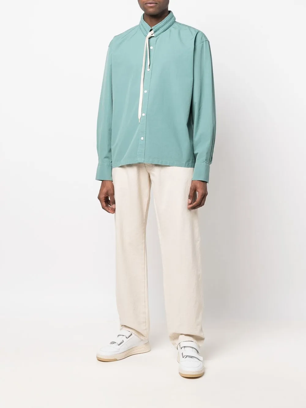 Herren Craig Green Hemd Mit Riemendetail 2 Herren Craig Green Hemd Mit Riemendetail – Bild 2