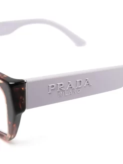 Damen Prada Eyewear Brille Mit Breitem Gestell -Modekollektions geschäft 18250709 38994111 1000