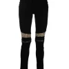 Herren AMIRI Skinny-Jeans Mit Paisley-Patch