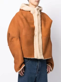 Herren Natasha Zinko Shearling Bunnies Jacke -Modekollektions geschäft 18266918 41897644 1000