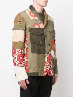 Herren Dsquared2 Franken Sakko Im Patchwork-Look 7 Herren Dsquared2 Franken Sakko Im Patchwork-Look -Modekollektions geschäft 18274290 39055607 1000