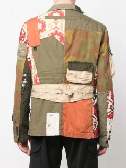 Herren Dsquared2 Franken Sakko Im Patchwork-Look 8 Herren Dsquared2 Franken Sakko Im Patchwork-Look -Modekollektions geschäft 18274290 39055615 1000