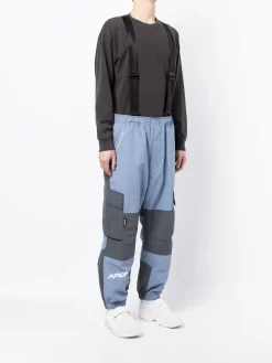 Herren AAPE BY *A BATHING APE® Latzhose Mit Logo-Print -Modekollektions geschäft 18331701 39340018 1000