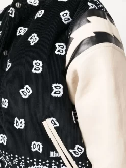 Herren Rhude Bomberjacke Mit Bandana-Print 9 Herren Rhude Bomberjacke Mit Bandana-Print -Modekollektions geschäft 18338434 40112906 1000