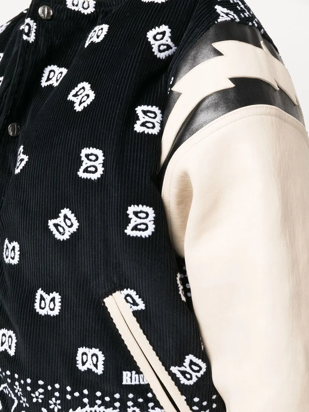 Herren Rhude Bomberjacke Mit Bandana-Print 5 Herren Rhude Bomberjacke Mit Bandana-Print – Bild 5