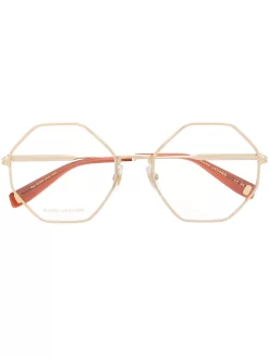 Damen Marc Jacobs Eyewear Sonnenbrille Mit Logo-Prägung