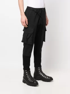 Herren Dsquared2 Cargohose Mit Geradem Schnitt -Modekollektions geschäft 18392841 39529654 1000