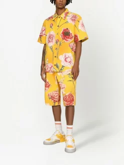 Herren Dolce & Gabbana Jeans-Shorts Mit Nelken-Print 7 Herren Dolce & Gabbana Jeans-Shorts Mit Nelken-Print -Modekollektions geschäft 18475754 39758833 1000