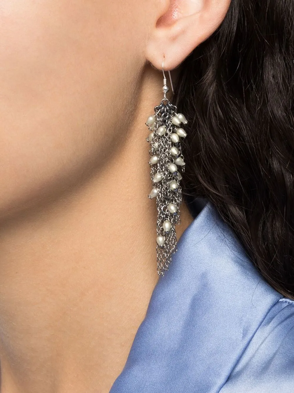 Damen Jean Francois Mimilla Ohrringe Mit Perlen 2 Damen Jean Francois Mimilla Ohrringe Mit Perlen – Bild 2