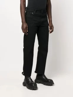 Herren Balenciaga Ausgefranste Slim-Fit-Jeans -Modekollektions geschäft 18548019 40377150 1000