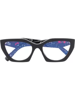 Damen Prada Eyewear Brille In Schildpattoptik