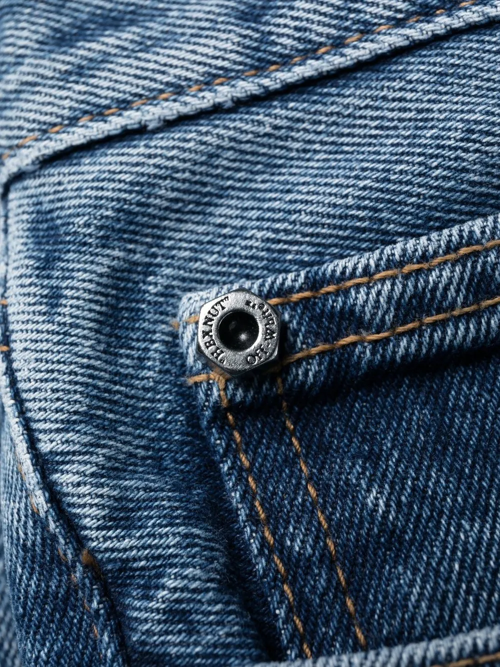 Herren Off-White Straight-Leg-Jeans Mit Logo-Print 7 Herren Off-White Straight-Leg-Jeans Mit Logo-Print – Bild 7