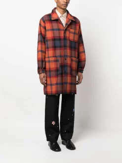 Herren BODE Karierter Clinton Street Mantel 7 Herren BODE Karierter Clinton Street Mantel -Modekollektions geschäft 18640746 43979699 1000