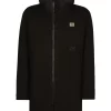 Herren Dolce & Gabbana Gefütterter Parka Mit Logo-Schild