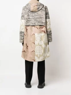 Herren Marine Serre Kapuzenmantel Mit Einsätzen -Modekollektions geschäft 18685625 40889879 1000