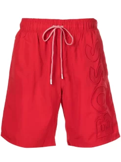 Herren BOSS Badeshorts Mit Wal-Logo
