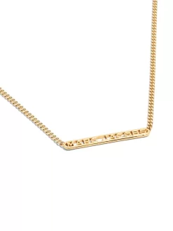 Damen Marc Jacobs Halskette Mit Logo-Schild -Modekollektions geschäft 18704527 40914229 1000