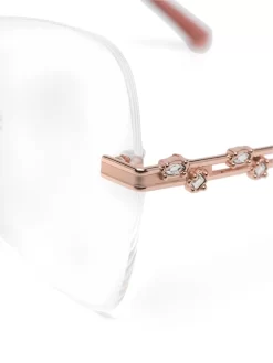 Damen Swarovski Cat-Eye-Sonnenbrille Mit Kristallen -Modekollektions geschäft 18767125 41135298 1000