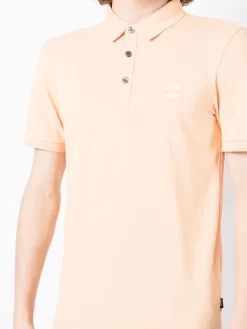 Herren BOSS Poloshirt Mit Logo-Stickerei -Modekollektions geschäft 18805185 40942461 1000