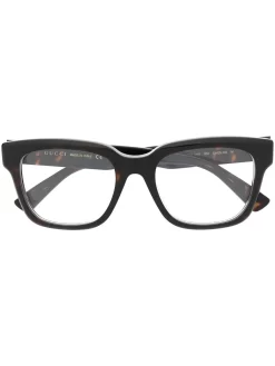 Damen Gucci Eyewear Brille Mit Eckigem Gestell