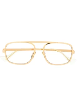 Damen Gucci Eyewear Pilotenbrille Mit Logo