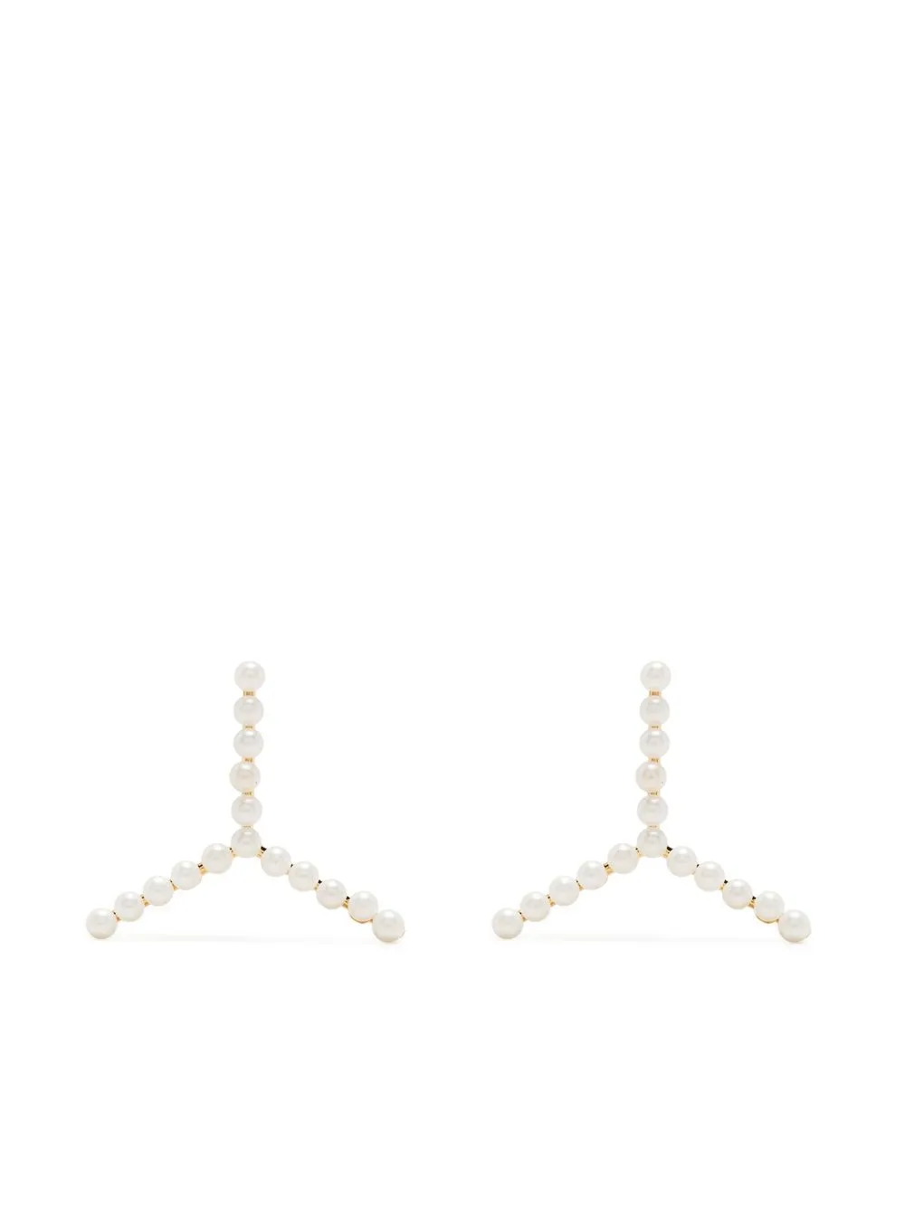Damen Y/Project Ohrring Mit Perlen 1 Damen Y/Project Ohrring Mit Perlen