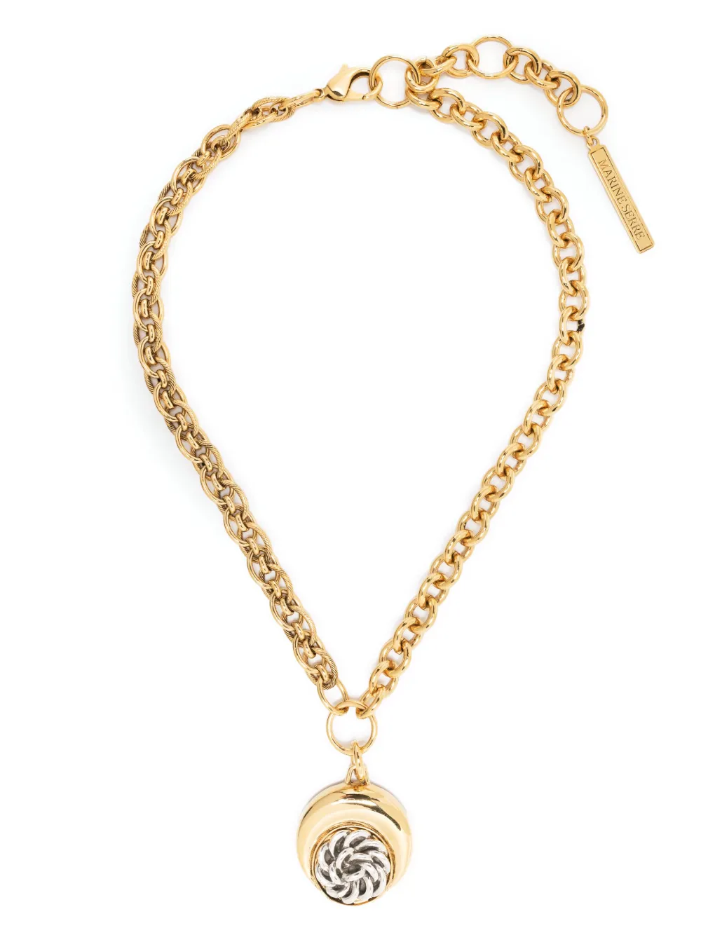 Damen Marine Serre Halskette Mit Anhänger 3 Damen Marine Serre Halskette Mit Anhänger – Bild 3