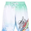 Herren Philipp Plein Badeshorts Mit Grafischem Print