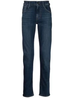 Herren 7 For All Mankind Schmale Tapered-Jeans
