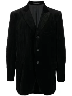 Herren Yohji Yamamoto Sakko In Samtoptik