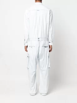 Herren Dsquared2 Jeans-Overall Mit Aufgesetzten Taschen -Modekollektions geschäft 18942228 41716980 1000