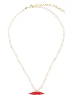 Damen Eshvi Vergoldete Halskette Mit Emaille 5 Damen Eshvi Vergoldete Halskette Mit Emaille -Modekollektions geschäft 18949411 42591655 1000