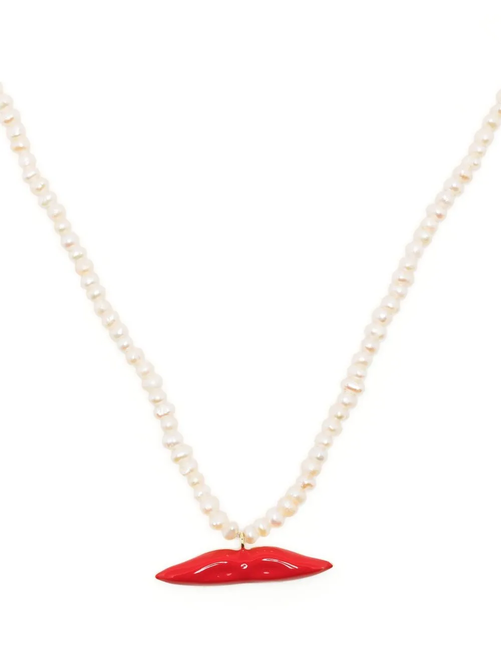 Damen Eshvi Vergoldete Halskette Mit Emaille 1 Damen Eshvi Vergoldete Halskette Mit Emaille