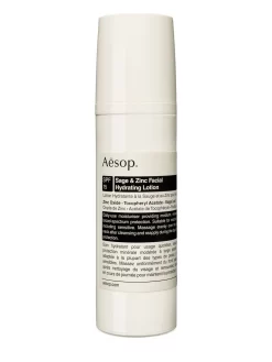 Beauty Aesop Sage & Zinc Facial Hydrating Lotion LSF15 Feuchtigkeitslotion Fürs Gesicht