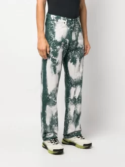 Herren DARKPARK Weite Jeans Mit Farbklecks-Print -Modekollektions geschäft 19127483 41983081 1000