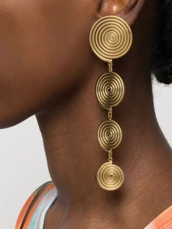 Damen Cult Gaia Ohrringe Mit Gebürstetem Finish 4 Damen Cult Gaia Ohrringe Mit Gebürstetem Finish -Modekollektions geschäft 19131190 42321072 1000