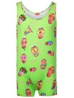 Herren Amir Slama Body Mit Abstraktem Print