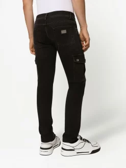 Herren Dolce & Gabbana DG Essentials Straight-Leg-Jeans Mit Logo-Schild -Modekollektions geschäft 19171764 43358641 1000